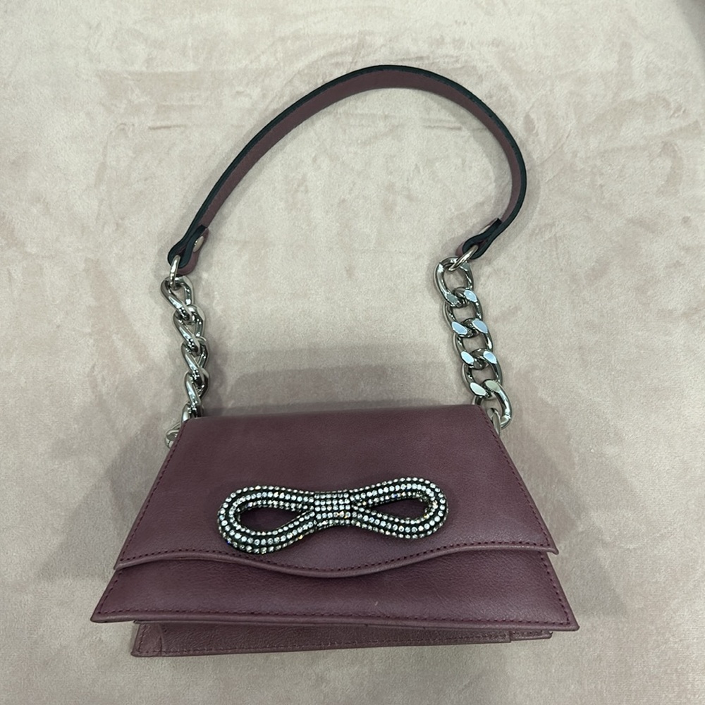L’Intervalle Rhinestone Micro Bow Bag - Picture 2 of 6